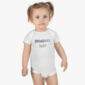 "Broadway Baby" - Organic Baby Onesie